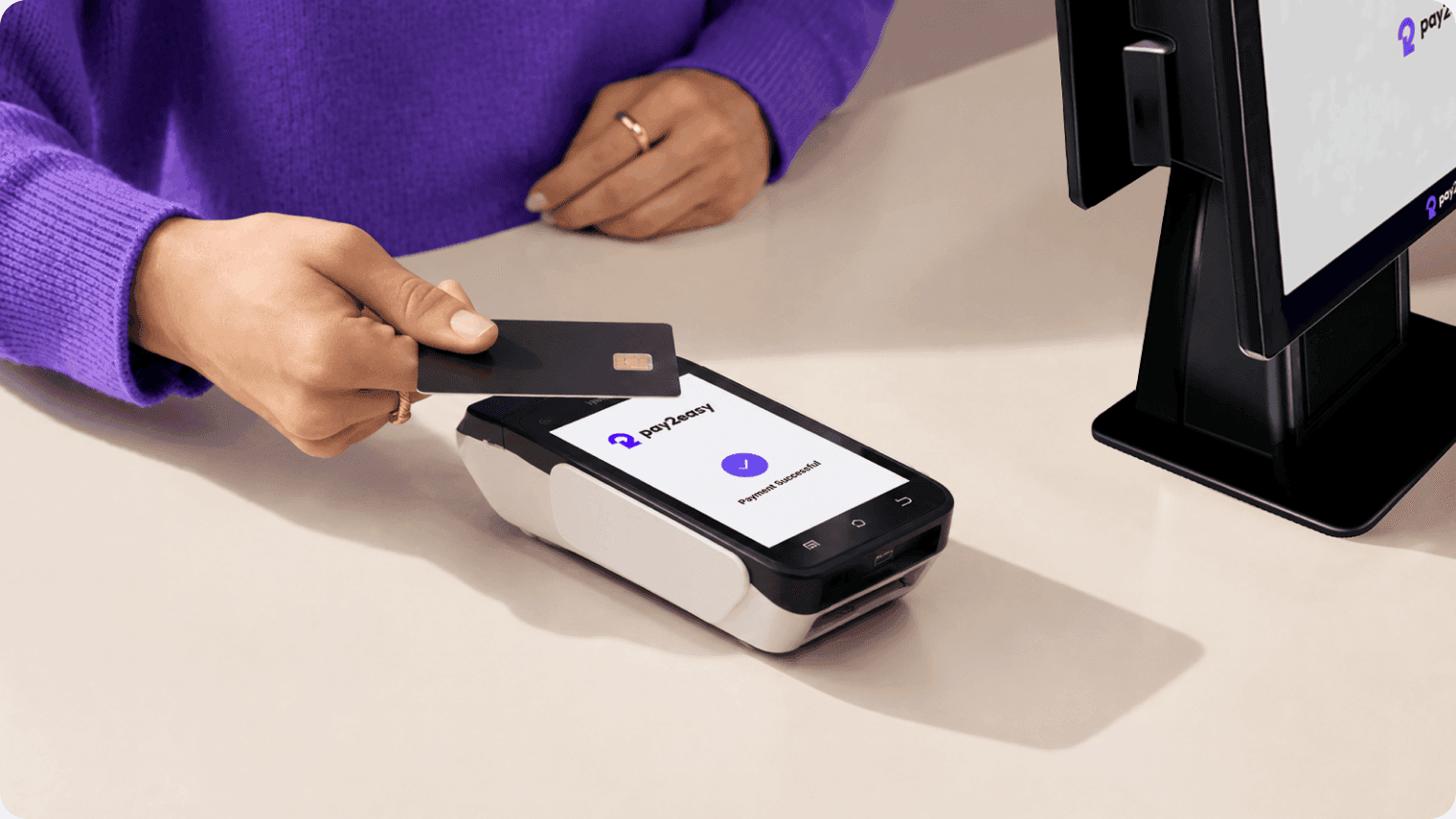 Pay2Easy Smart Terminal in use