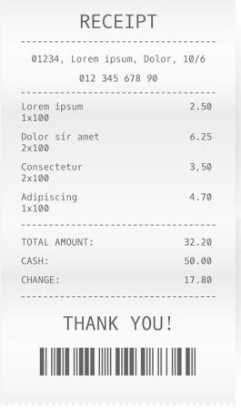 Receipt